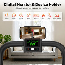 Stepper for Exercise at Home, Stair Step Workout Machine with 8 Levels Resistance, 19"Extended Step Height, 4.5"LED Display, Device Holder, Quiet Magnetic System, Folds Flat In 3 Steps, Longer Pedal