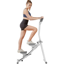 Foldable Stair Stepper Machine with Handles – 300LB Capacity Adjustable Stepper for Home Cardio, Low-Impact Full Body Workout – Quiet, Compact Stepping Machine for Weight Loss & Toning