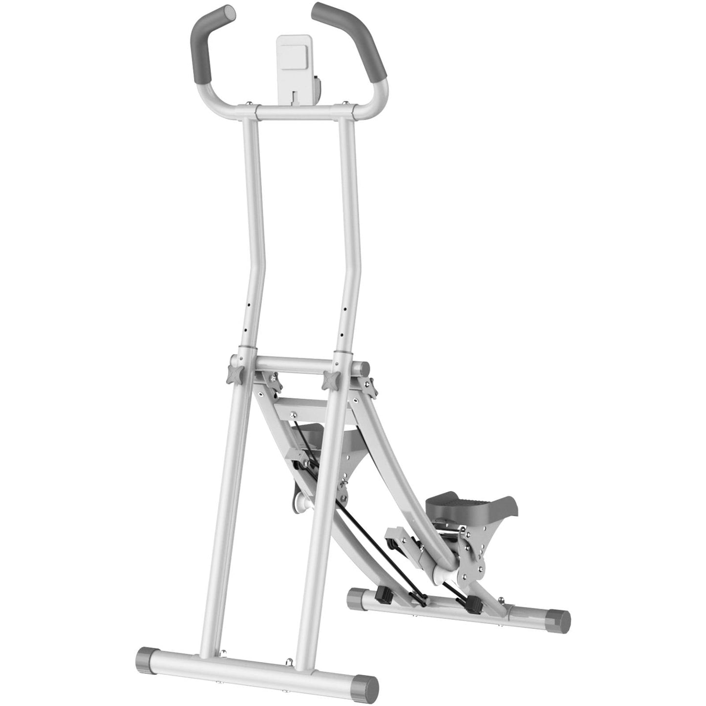 Stair Stepper, 3 Levels Height Adjustable Vertical Climber Machine Compact Foldable Full-Body Workout Stepper Home Cardio Exercise Equipment