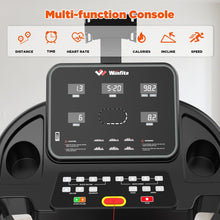 Treadmill with 0-12% Auto Incline, Treadmills for Home, 3.5HP Folding Treadmills for Running Walking with 300 LBS Weight Capacity, Bluetooth & Heart Rate Sensors, Hydraulic Folding
