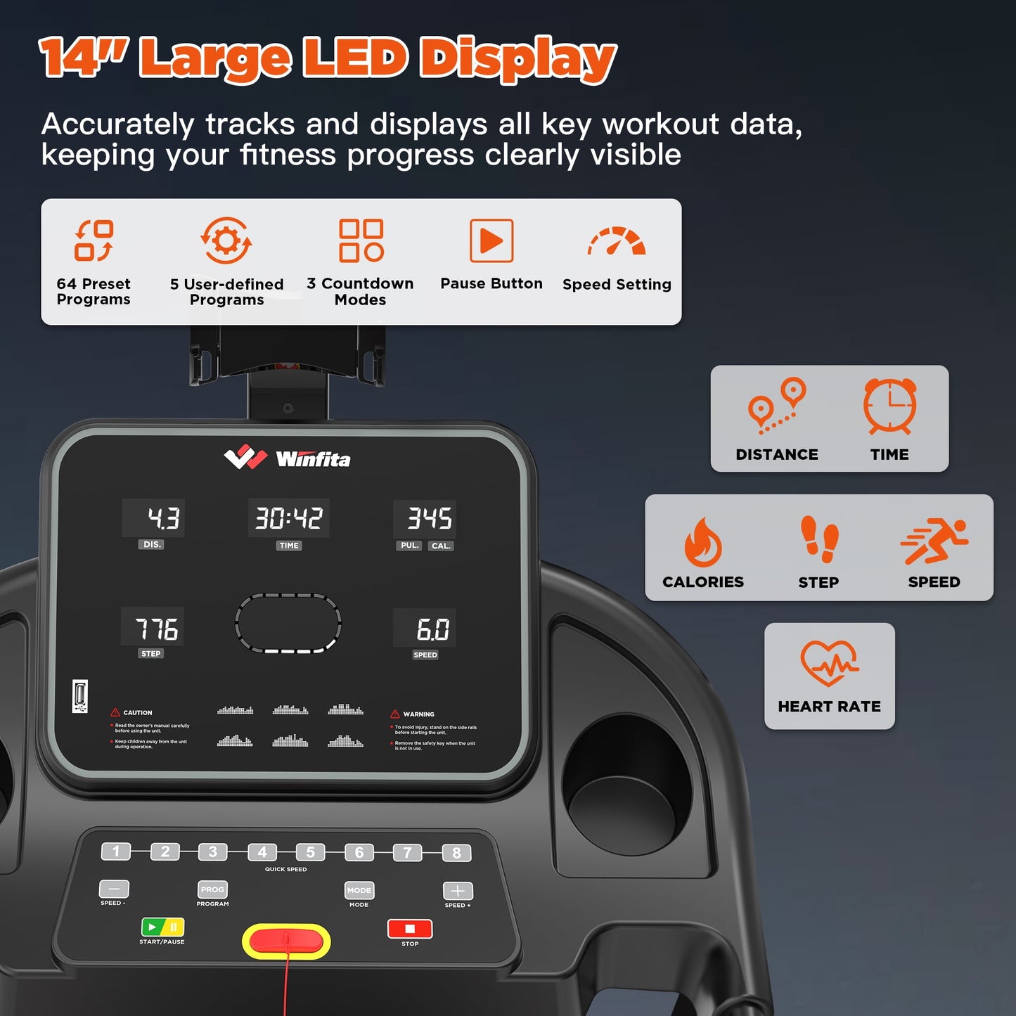 8MPH Incline Treadmill with Handle, 3-in-1 Portable Treadmills for Home and Office, Foldable Treadmills with 300 Lbs Weight Capacity, 3.5HP Quiet Walking Pad Treadmill, Three Touch Screen