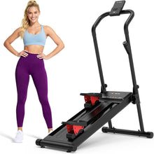 Winfita Adjustable Resistance Stair Climber Commercial Grade Stair Stepper Machine for Cardio and Lower Body Workouts 660LB Capacity