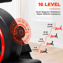 WINFITA Magnetic Rowing Machine 16 Levels of Quiet Resistance Bluetooth Black Rower for Home Workout, 85% Pre-assembled, App Supported, LCD Monitor, Tablet Holder & Comfortable Seat Cushion