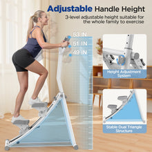 Winfita Steppers for Exercise at Home, Stair Stepper Machine with Handlebar, Stair Climber, Stair Master with 300LBS Loading Capacity