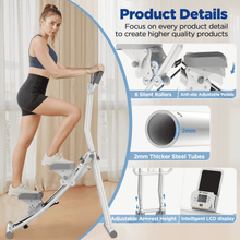 Winfita Steppers for Exercise at Home, Stair Stepper Machine with Handlebar, Stair Climber, Stair Master with 300LBS Loading Capacity