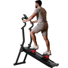 Steppers for Exercise at Home Stair Stepper with Handlebar and 8 Levels Magnetic Resistance Foldable Stepper Climber Exercise Machine Cardio Exercise