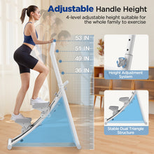 Winfita Steppers for Exercise at Home, Stair Stepper Machine with Handlebar, Stair Climber, Stair Master with 300LBS Loading Capacity